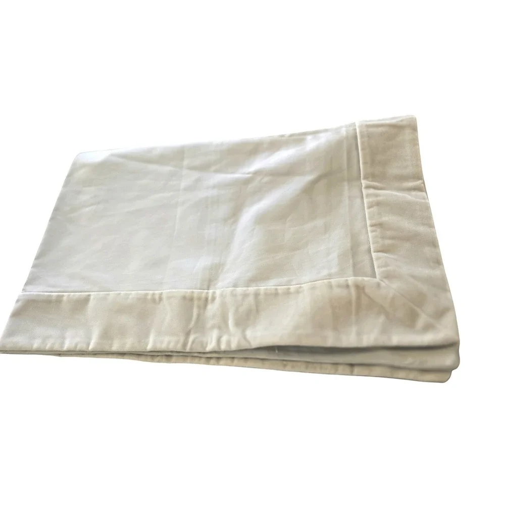 RH Italian Siena 1000-Thread Count Sateen & Velvet King Sham Restoration Hardwar